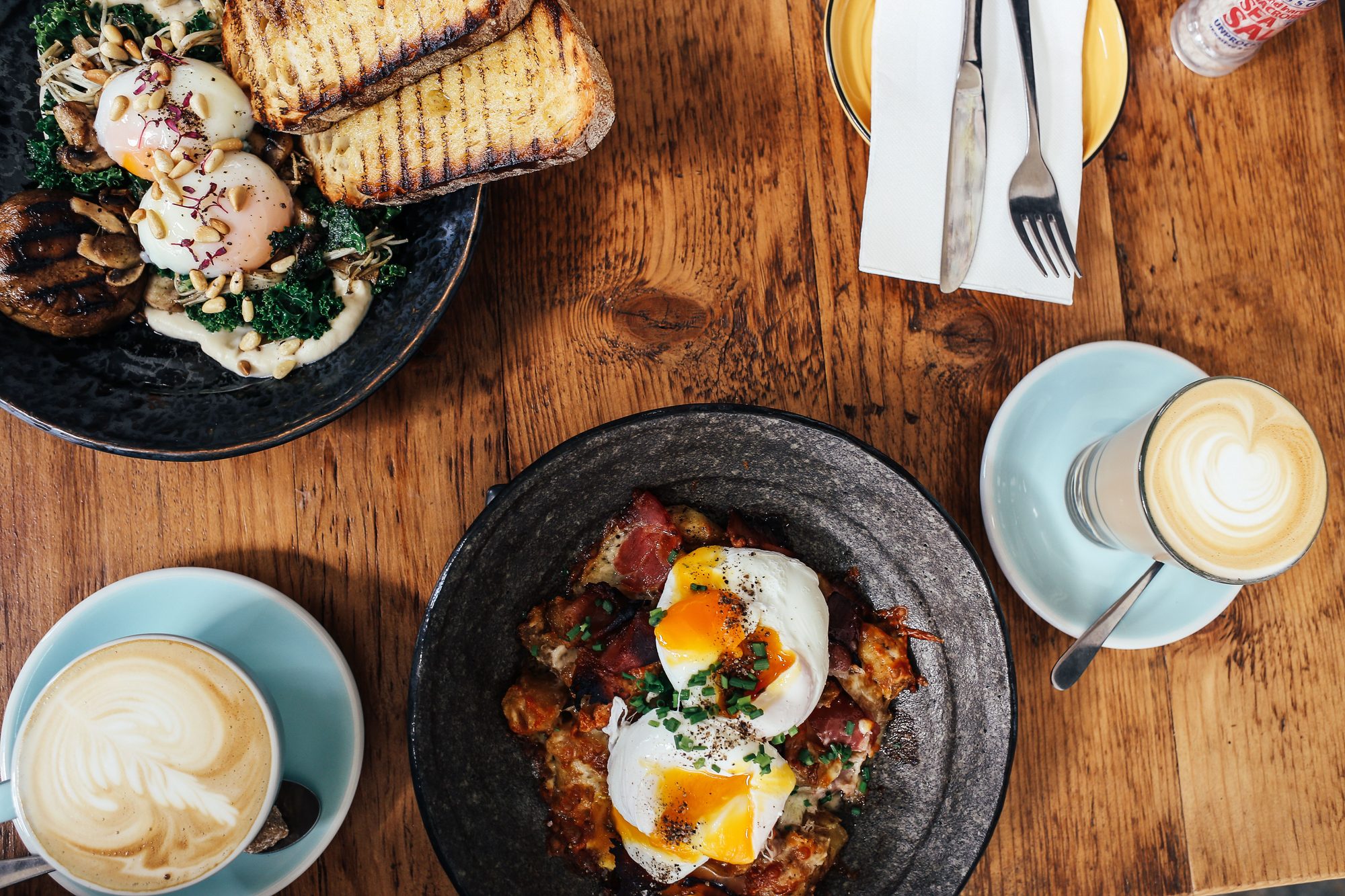Scratch Brunch Menu spread
